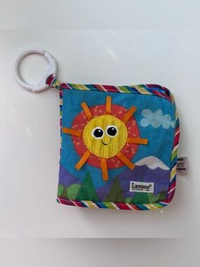 2/$10 LAMAZE Baby soft sensory book